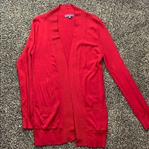 GUC red cardigan!